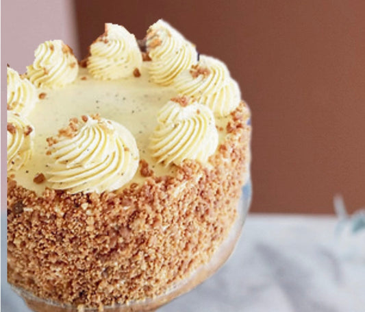 Buttercrunch Sansrival Cake