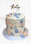 Pastel Floral Buttercream Cake