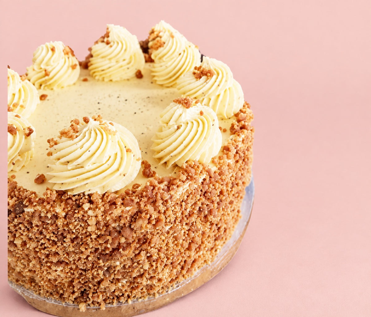 Buttercrunch Sansrival Cake