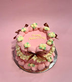 Mothers Day Vintage Ribbon Cake