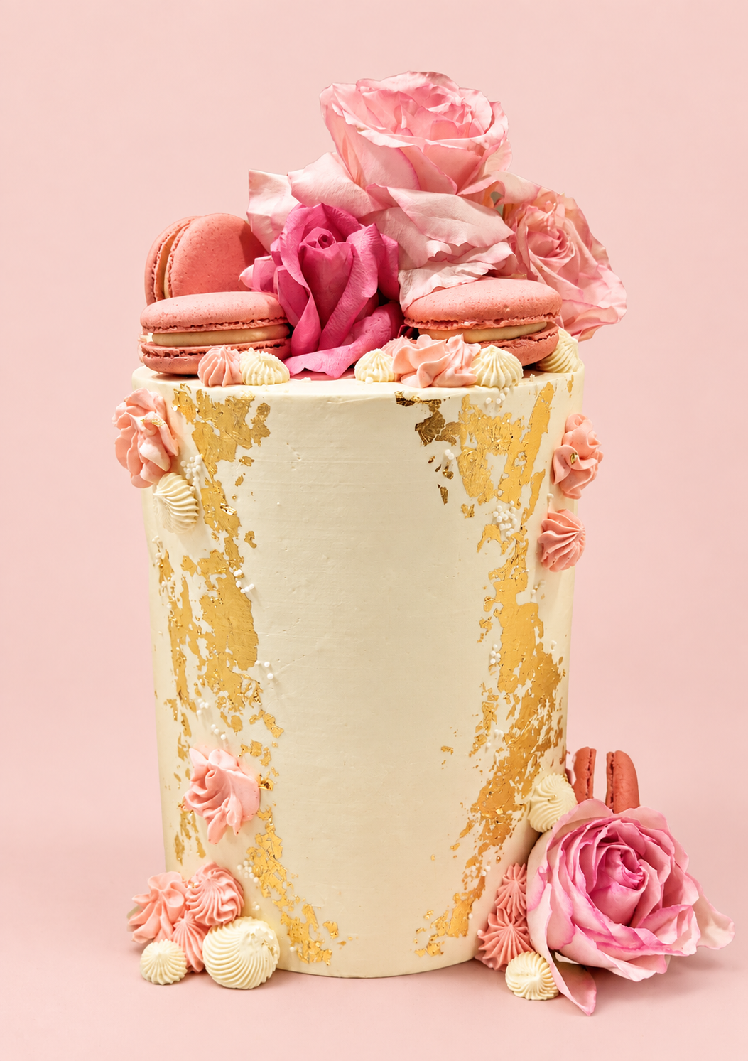 Grand Pink & Gold Cake