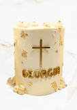 Personalised White & Gold Holy Communion